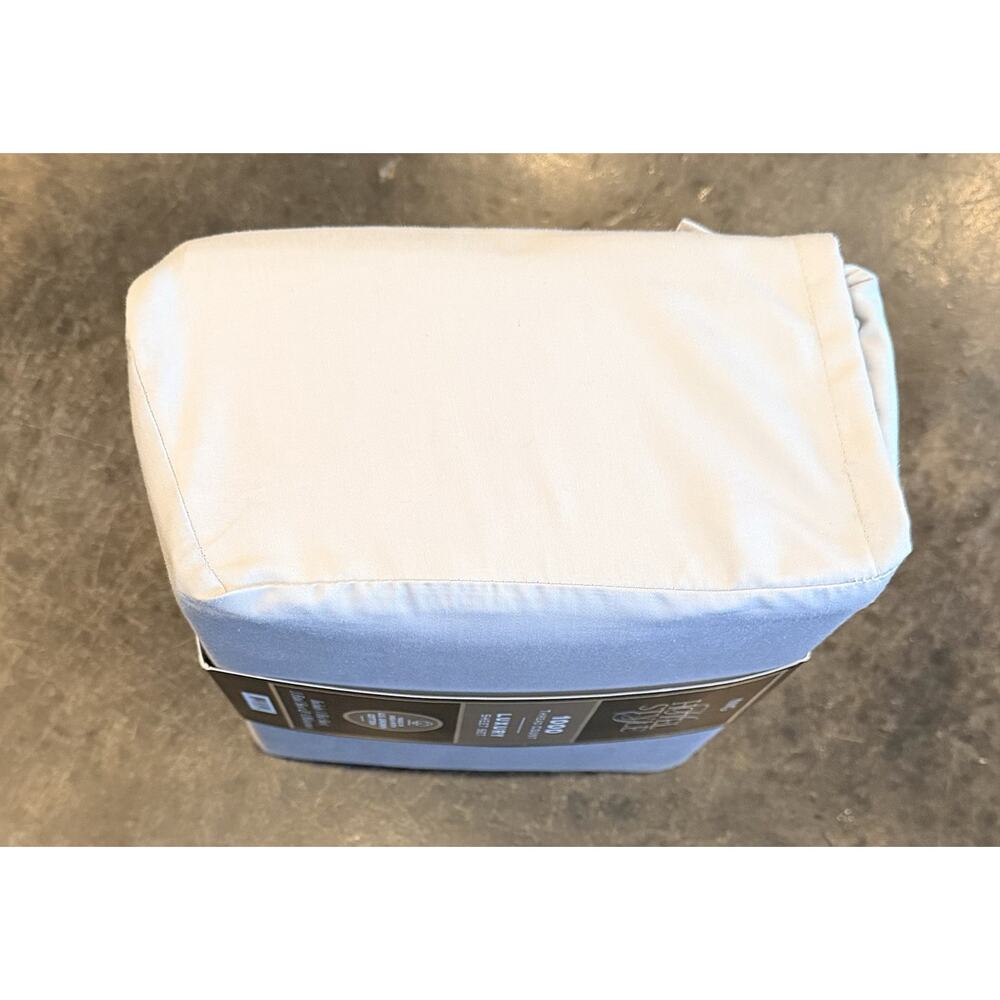 Hotel Style 6-Piece 1000 Thread Count Bed Sheet Set King Platinum Silver 18”deep - Picture 8 of 8